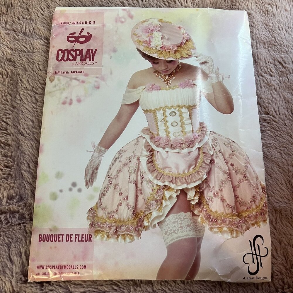 McCall's UNCUT Sewing Pattern - Cosplay Line: M2096 Bouqet De Fleur